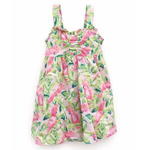 Janie and Jack Tropical Bird Sundress: 12-18 months